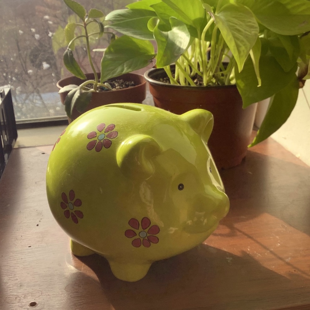 🎉HP🎉3/20$⭐️Cute Ceramic Piggy Bank